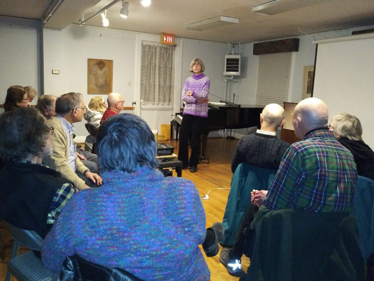 Bach Journey, in-person presentation, February 2021